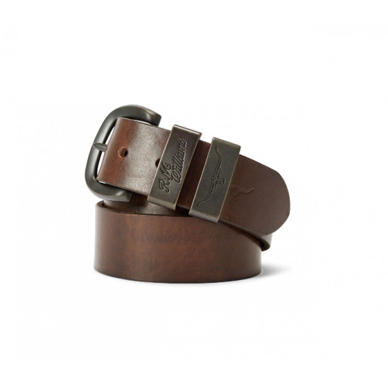 Ariat Men's Classic Belt W/Double Keepers Brown 36